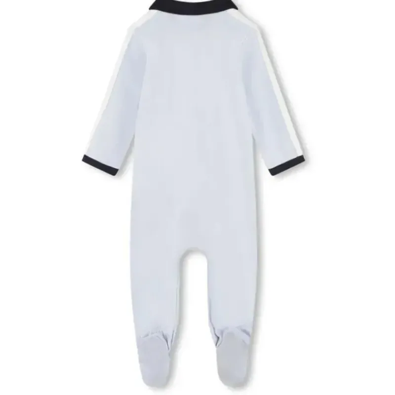 Hugo Boss Baby One-Pieces|Baby Sleepwear*Baby - Boy Polo Footie, Light Blue