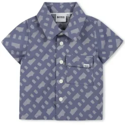 Hugo Boss Baby Sets*Baby - Boy Shirt & Shorts Set, Blue