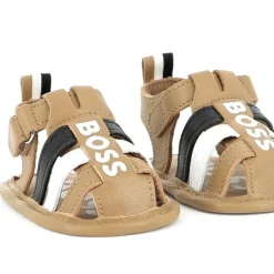 Hugo Boss Baby Shoes*Baby - Boy Shoes Sandals Beige With Logo
