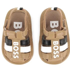 Hugo Boss Baby Shoes*Baby - Boy Shoes Sandals Beige With Logo