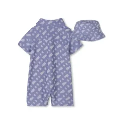 Hugo Boss Baby Sets*Baby - Boy Short All In One & Bucket Hat, Blue