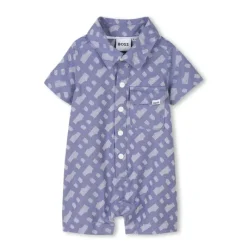 Hugo Boss Baby Sets*Baby - Boy Short All In One & Bucket Hat, Blue