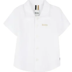 Hugo Boss Baby Tops*Baby - Boy Short Sleeve Shirt, White