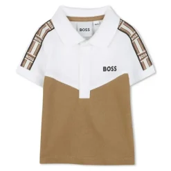Hugo Boss Baby Tops*Baby - Boy Short Sleeve Polo Beige