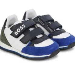 Hugo Boss Baby Shoes*Baby - Boy Suede Sneakers, White