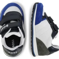 Hugo Boss Baby Shoes*Baby - Boy Suede Sneakers, White