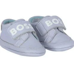 Hugo Boss Baby Shoes*Baby - Boys Blue Logo Pre Walker Shoes
