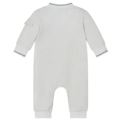 Hugo Boss Baby Onesies & Bodysuits*Baby - Boys Grey Cotton Romper