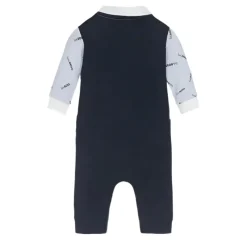 Hugo Boss Baby One-Pieces*Baby - Ceremony Short All In One, Pale Blue