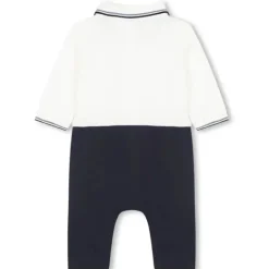 Hugo Boss Baby Onesies & Bodysuits*Baby - Ceremony Polo Collar Overalls, Navy