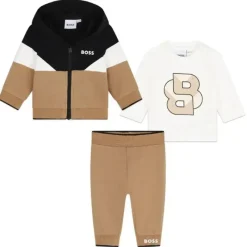 Hugo Boss Baby Sets*Baby - Cotton Baby Set, Brown