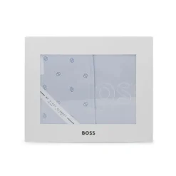 Hugo Boss Blankets & Quilts*Baby - Cotton Blanket Light Blue