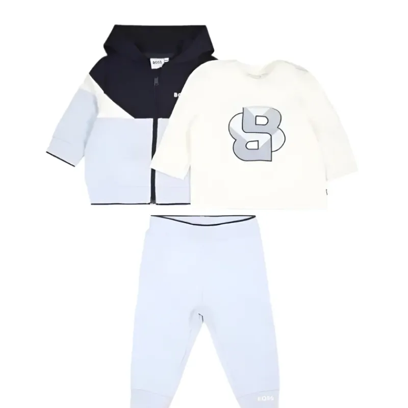 Hugo Boss Baby Sets*Baby - Cotton Ensemble Gift Set, Navy