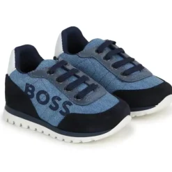 Hugo Boss Baby Shoes*Baby - Denim Sneakers Boy, Navy