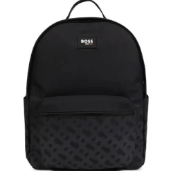 Hugo Boss Diaper Backpacks*Baby - Double B-Monogram Backpack Black