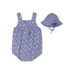 Hugo Boss Baby Sets*Baby - Girl All In One & Hat, Blue