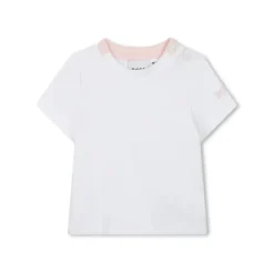 Hugo Boss Baby Sets*Baby - Girl Dungarees & T-Shirt White And Pink
