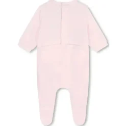 Hugo Boss Baby Shorts, Jeans & Pants*Baby - Girl Long Sleeve Footie, Pink