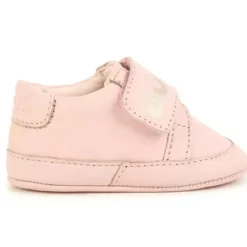 Hugo Boss Baby Shoes*Baby - Girls Pink Logo Pre Walker Shoes