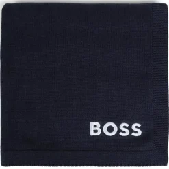 Hugo Boss Blankets & Quilts*Baby - Knit Blanket, Navy