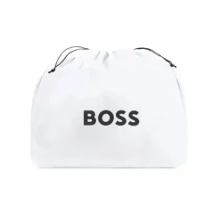 Hugo Boss Convertible Backpacks*Baby - Logo Applique Changing Bag Black