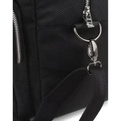 Hugo Boss Convertible Backpacks*Baby - Logo Applique Changing Diaper Bag Black