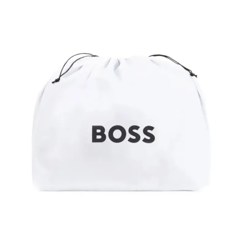 Hugo Boss Convertible Backpacks*Baby - Logo Applique Changing Diaper Bag Black
