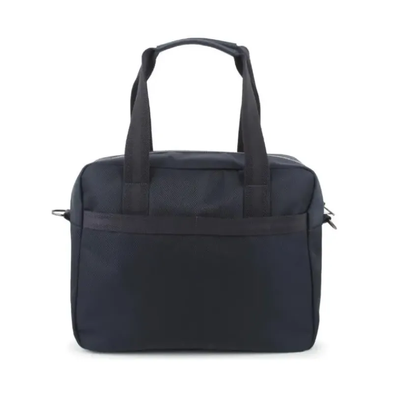 Hugo Boss Convertible Backpacks*Baby - Logo Applique Changing Diaper Bag Navy