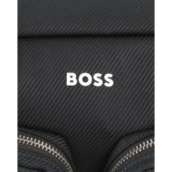 Hugo Boss Convertible Backpacks*Baby - Logo Applique Changing Diaper Bag Navy