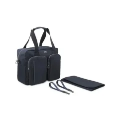 Hugo Boss Convertible Backpacks*Baby - Logo Applique Changing Diaper Bag Navy