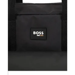 Hugo Boss Convertible Backpacks*Baby - Logo Patch Changing Diaper Bag Black