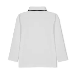 Hugo Boss Baby Tops*Baby - Long Sleeve Pique Polo, White