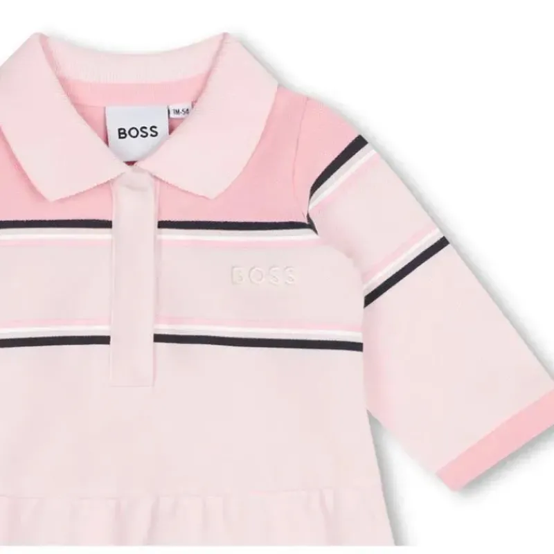 Hugo Boss Dresses|Baby Dresses & Skirts*Baby - Long Sleeve Polo Dress, Pink