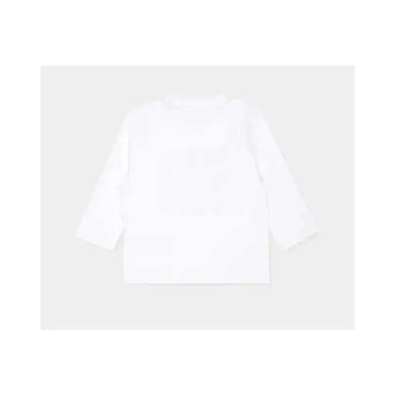 Hugo Boss Baby Tops*Baby - Long Sleeve Tee Multi Logo Printed, White