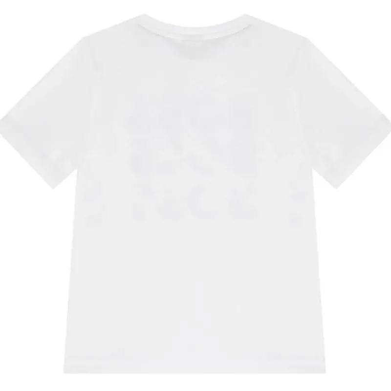 Hugo Boss Baby Tops*Baby - Long Sleeve Tee Multi Logo Printed, White