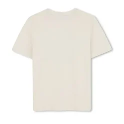 Hugo Boss Baby Tops*Baby - Multi Logo Short Sleeve Tshirt White & Beige