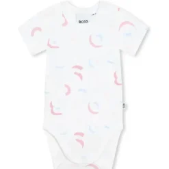 Hugo Boss Baby Onesies & Bodysuits*Baby - 2Pk Baby Onesies Set, White/Pink