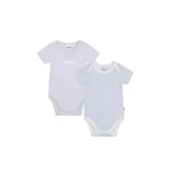 Hugo Boss Baby Onesies & Bodysuits*Baby - 2Pk Boy Bodysuit Set, Pale Blue