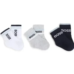 Hugo Boss Baby Gloves & Socks*Baby - 3Pk Boy Socks Navy