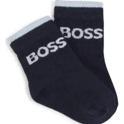 Hugo Boss Baby Gloves & Socks*Baby - 3Pk Boy Socks Navy