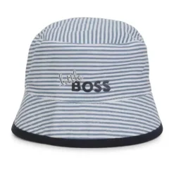 Hugo Boss Baby Hats*Baby - Reversible Bucket Hat, White