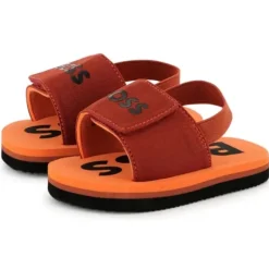 Hugo Boss Baby Shoes*Baby - Sandals Beige With Boss Logo