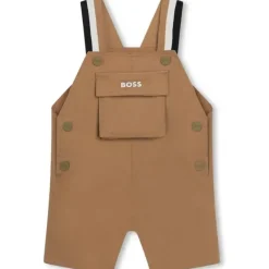 Hugo Boss Baby Sets*Baby - Short Dungarees & Shoulder Strap, Beige