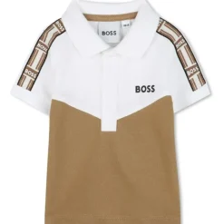 Hugo Boss Baby Tops*Baby - Short Sleeve Polo Beige