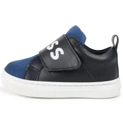 Hugo Boss Baby Shoes*Baby - Sneakers With Elastic Logo, Navy