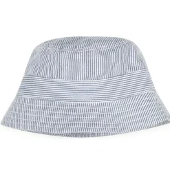 Hugo Boss Baby Sets*Baby - Striped Cotton Ensemble Set All In One & Hat, Blue