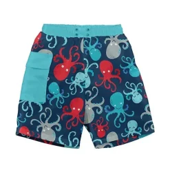Iplay Swim Diapers*I play. Baby Boys Pocket Trunks Swim Diaper - Navy Octopus