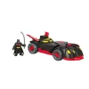 Mattel Cars|Cars, Trucks & Trains*Imaginext DC Super Friends, Ninja Armor Batmobile, Black/Red