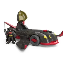 Mattel Cars|Cars, Trucks & Trains*Imaginext DC Super Friends, Ninja Armor Batmobile, Black/Red