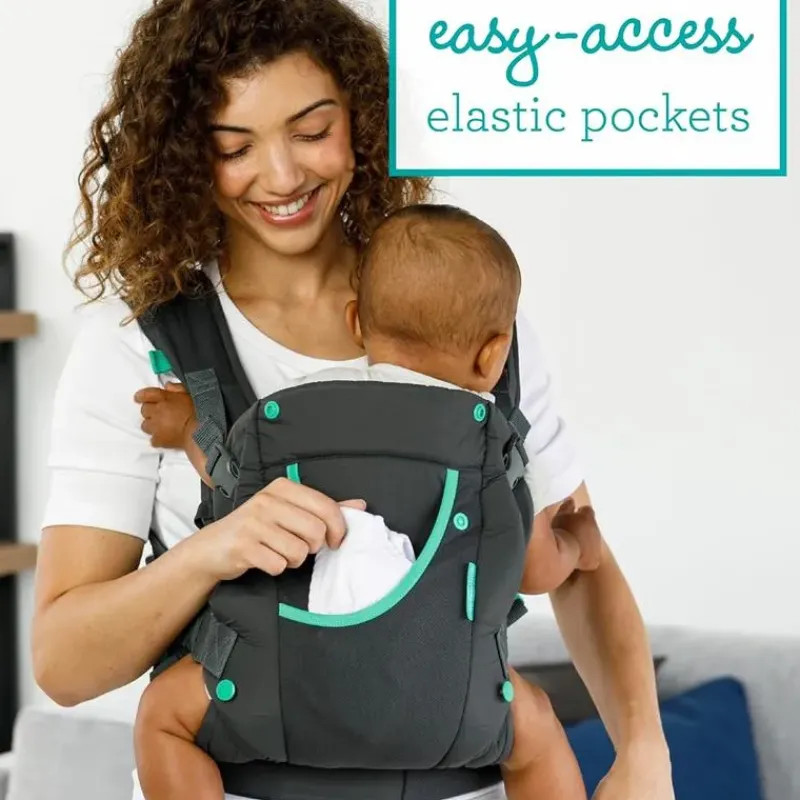 Infantino Front, Hip And Backpack Carriers*- Carry On Active Multi-Pocket Carrier